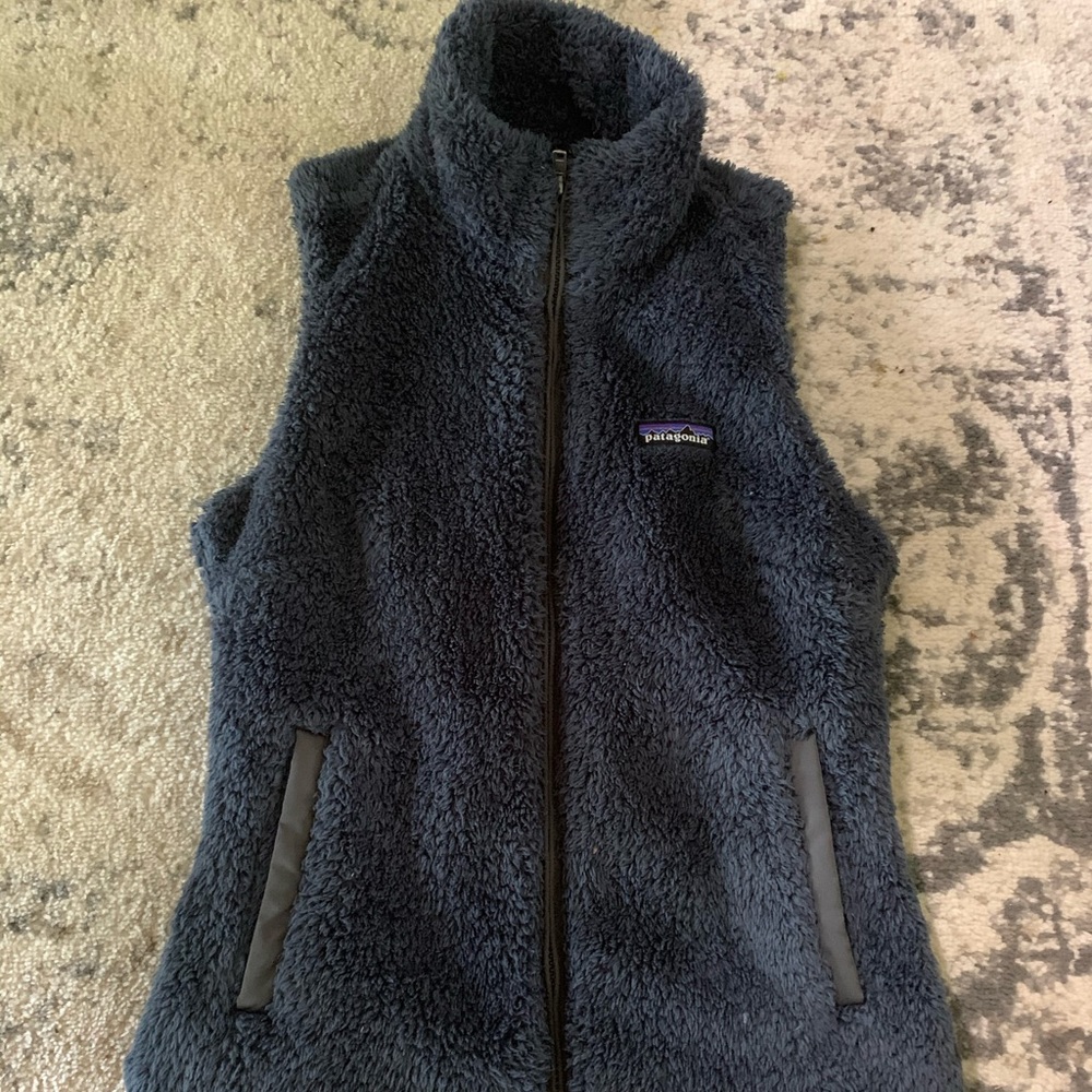 Patagonia hoodie, women x small or kids large.